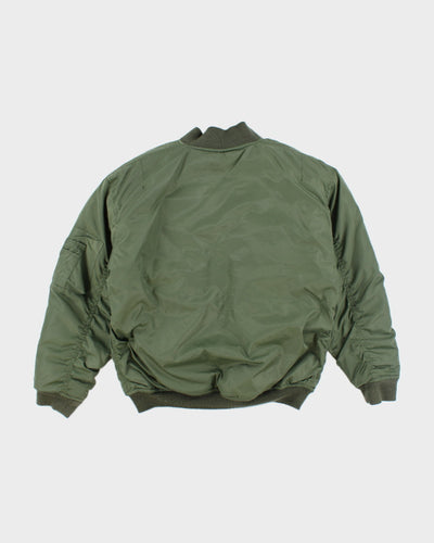 Vintage 90's Sierra Pacific Lined Flight Jacket - L