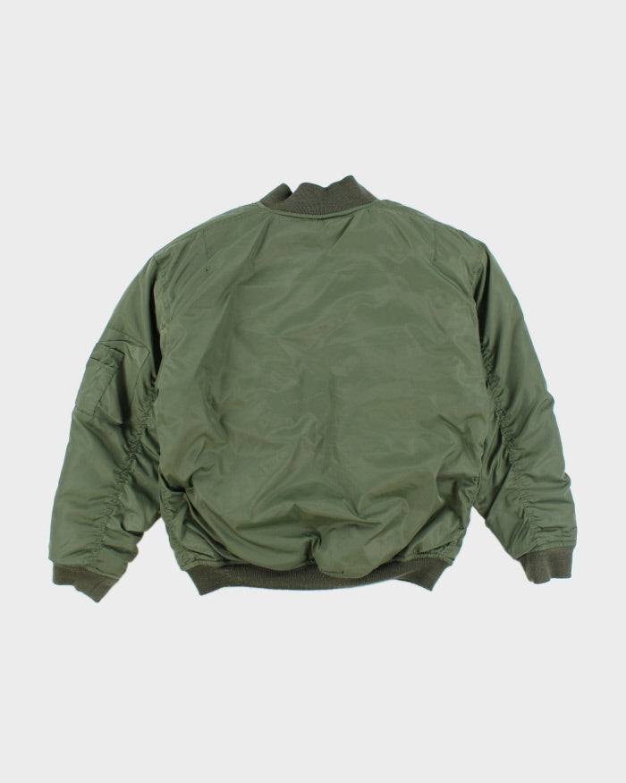 Vintage 90's Sierra Pacific Lined Flight Jacket - L