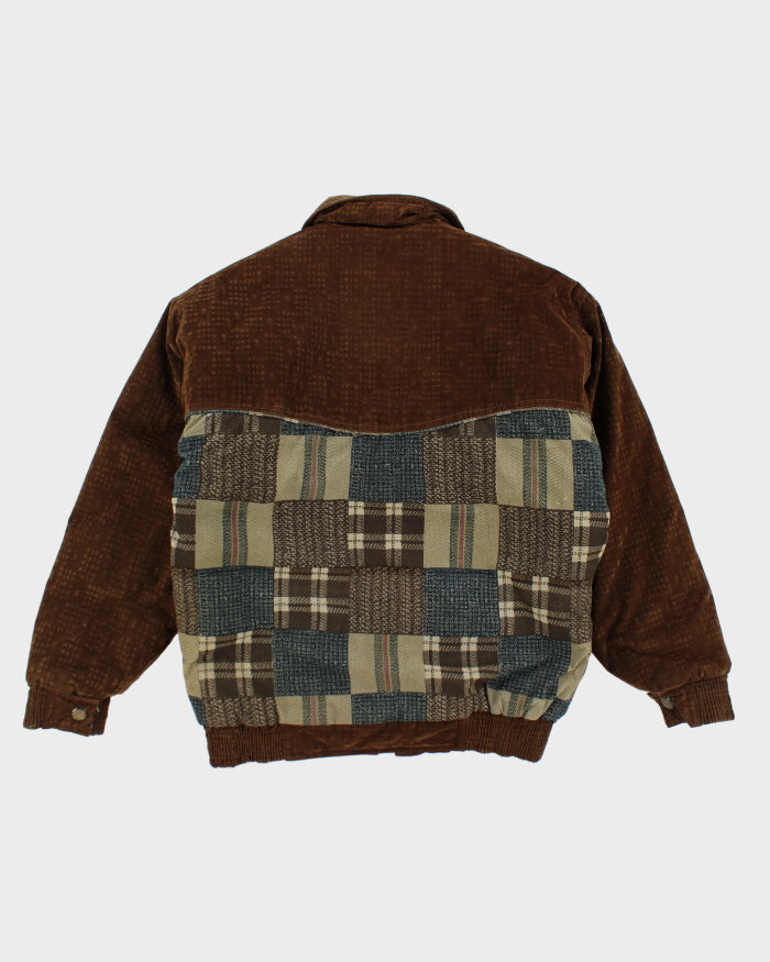 Vintage 80's Two Tone Lined Jacket - XL