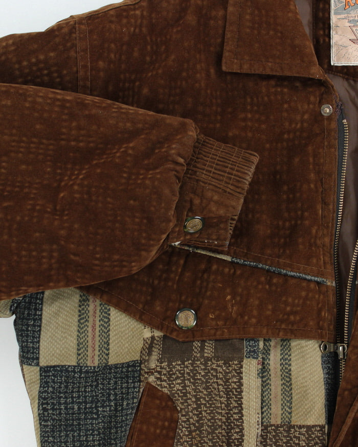 Vintage 80's Two Tone Lined Jacket - XL