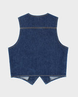 Vintage 70's GWG Denim Vest - XL
