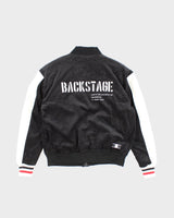Moncler x Fragment Patched Leather Varsity Jacket - L