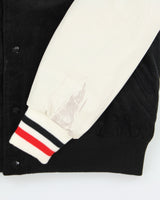 Moncler x Fragment Patched Leather Varsity Jacket - L