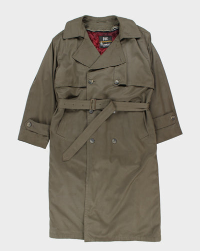 Vintage 90's London Fog Heavyweight Lined Overcoat - XL