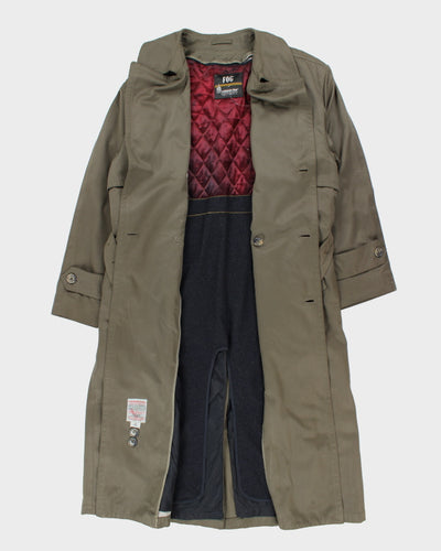 Vintage 90's London Fog Heavyweight Lined Overcoat - XL