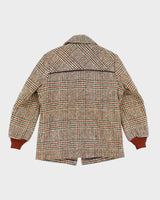 Vintage 80's BCI Heavyweight Lined Wool Short Coat - L