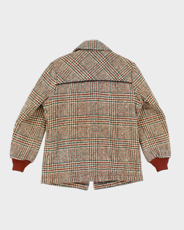 Vintage 80's BCI Heavyweight Lined Wool Short Coat - L