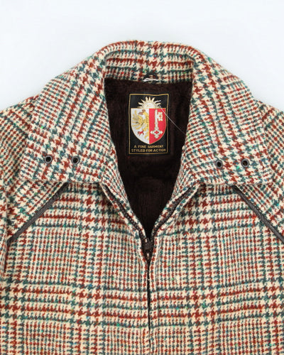 Vintage 80's BCI Heavyweight Lined Wool Short Coat - L