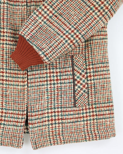Vintage 80's BCI Heavyweight Lined Wool Short Coat - L