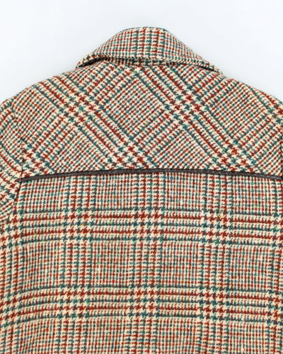 Vintage 80's BCI Heavyweight Lined Wool Short Coat - L