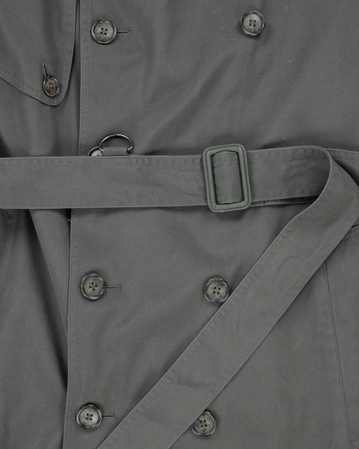 Vintage 90's Heavyweight Collared Overcoat - L