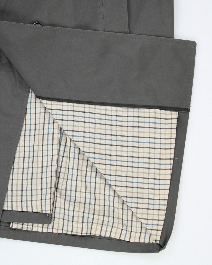 Vintage 90's Heavyweight Collared Overcoat - L