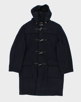 Vintage 80's Gloverall Heavyweight Wool Duffle Coat - XL