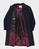 Vintage 80's Cashmere &amp; Wool Blend Heavyweight Overcoat - XL