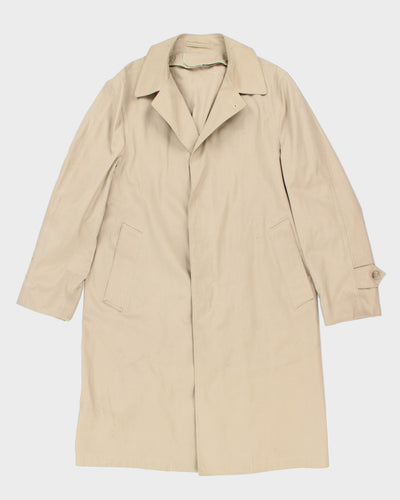 Vintage 80's London Fog Lightweight Water Repellent Overcoat - M