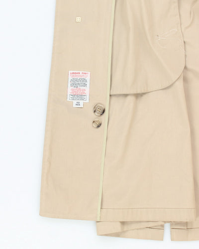 Vintage 80's London Fog Lightweight Water Repellent Overcoat - M