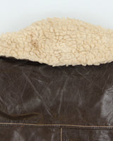 Vintage 70's Sears Heavyweight Shearling Jacket - L