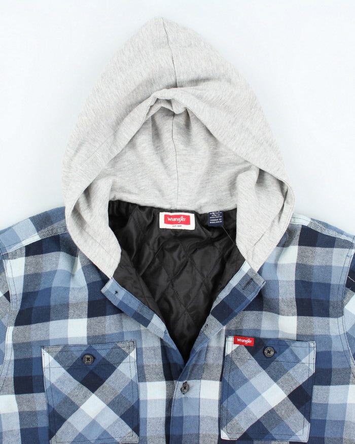 Vintage 2000's Wrangler Heavyweight Hooded Shacket - L
