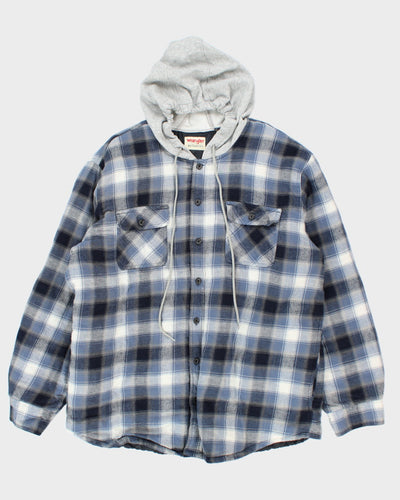 Vintage 2000's Wrangler Heavyweight Oversized Hooded Shacket - XXL
