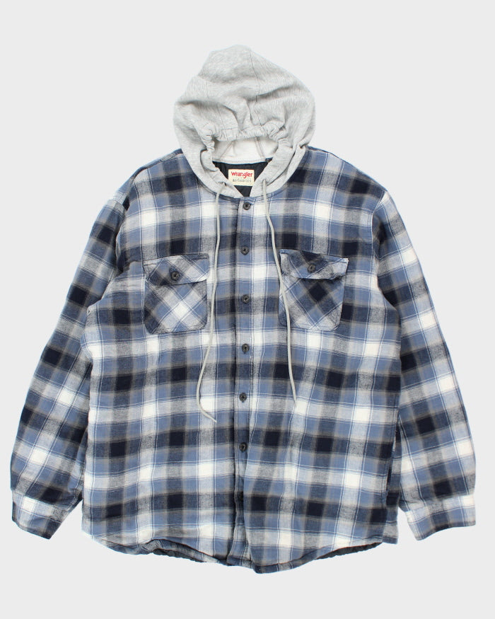 Vintage 2000's Wrangler Heavyweight Oversized Hooded Shacket - XXL