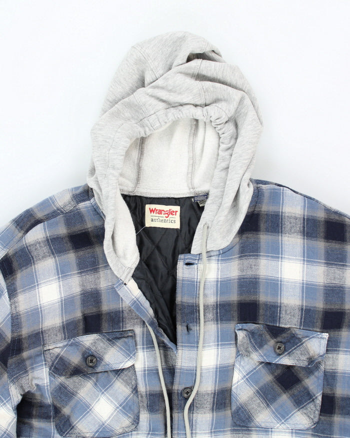 Vintage 2000's Wrangler Heavyweight Oversized Hooded Shacket - XXL