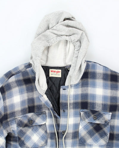 Vintage 2000's Wrangler Heavyweight Oversized Hooded Shacket - XXL