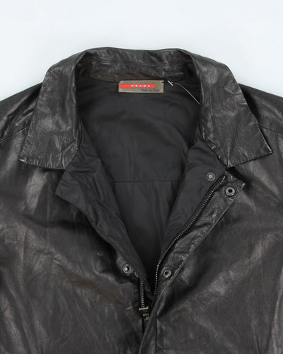 Vintage 90's Prada Sport Reversible Harrington Jacket - M