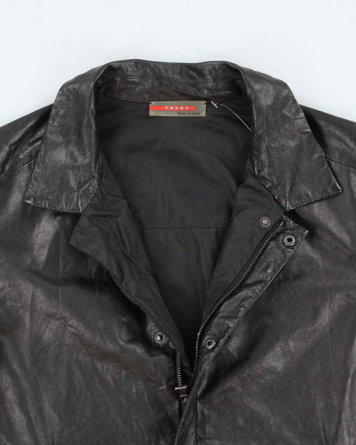 Vintage 90's Prada Sport Reversible Harrington Jacket - M