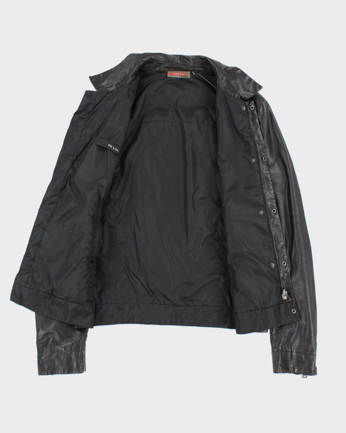 Vintage 90's Prada Sport Reversible Harrington Jacket - M