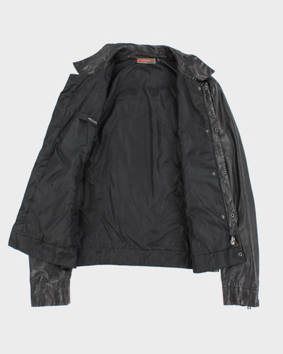 Vintage 90's Prada Sport Reversible Harrington Jacket - M