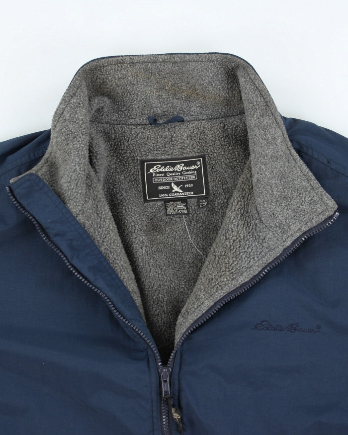 Eddie Bauer Demi-fermeture éclair pour femme, Bleu sarcelle foncé chiné Eddie Bauer Demi-fermeture éclair pour femme, Bleu sarcelle foncé chiné