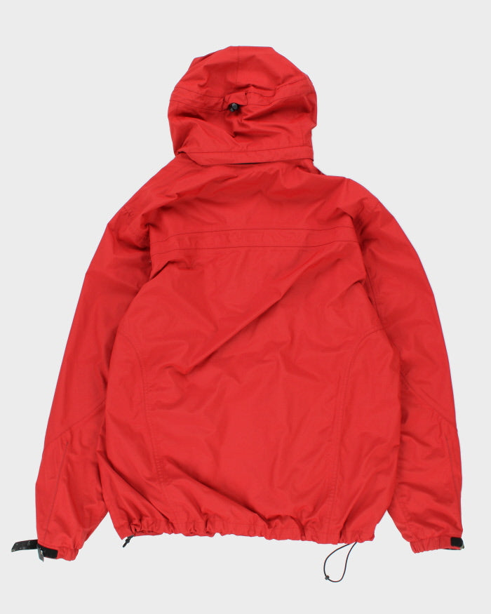 Vintage 90's Eddie Bauer Lined Hooded Rain Jacket - L