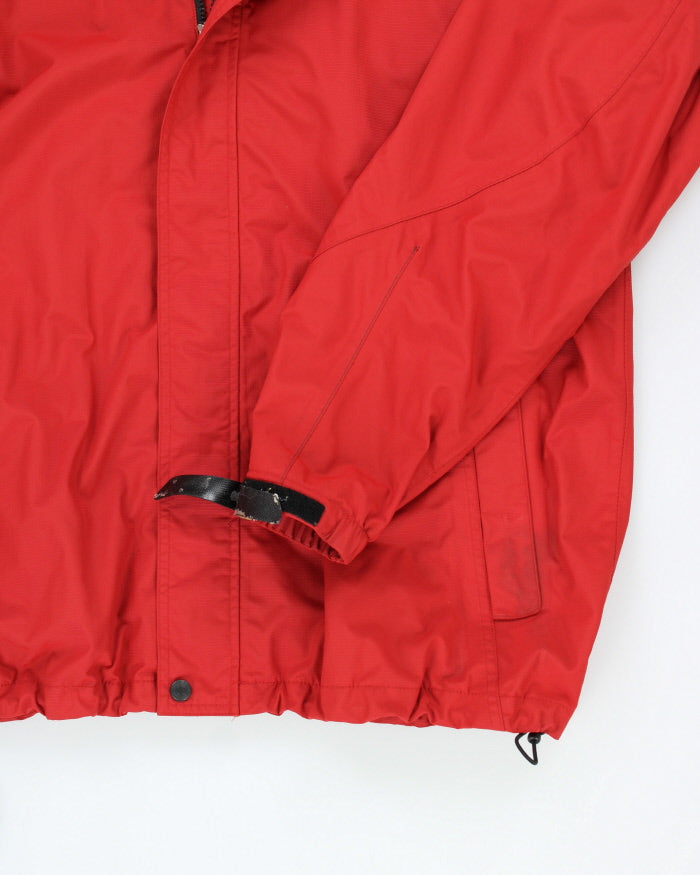 Vintage 90's Eddie Bauer Lined Hooded Rain Jacket - L