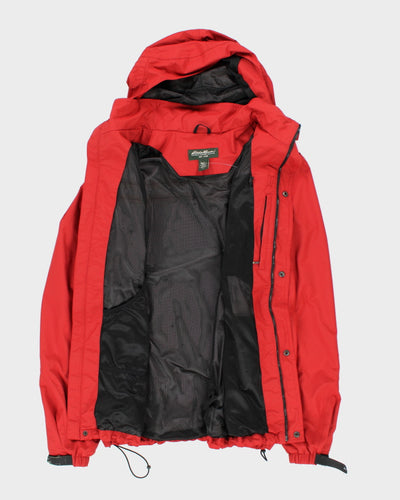 Vintage 90's Eddie Bauer Lined Hooded Rain Jacket - L