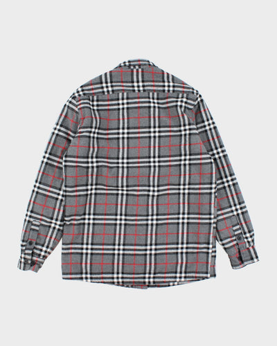 Vintage 90's Heavyweight Lined Button Up Shacket - XL