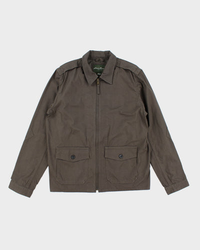 Eddie Bauer Khaki Light-weight Jacket - L