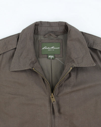 Eddie Bauer Khaki Light-weight Jacket - L