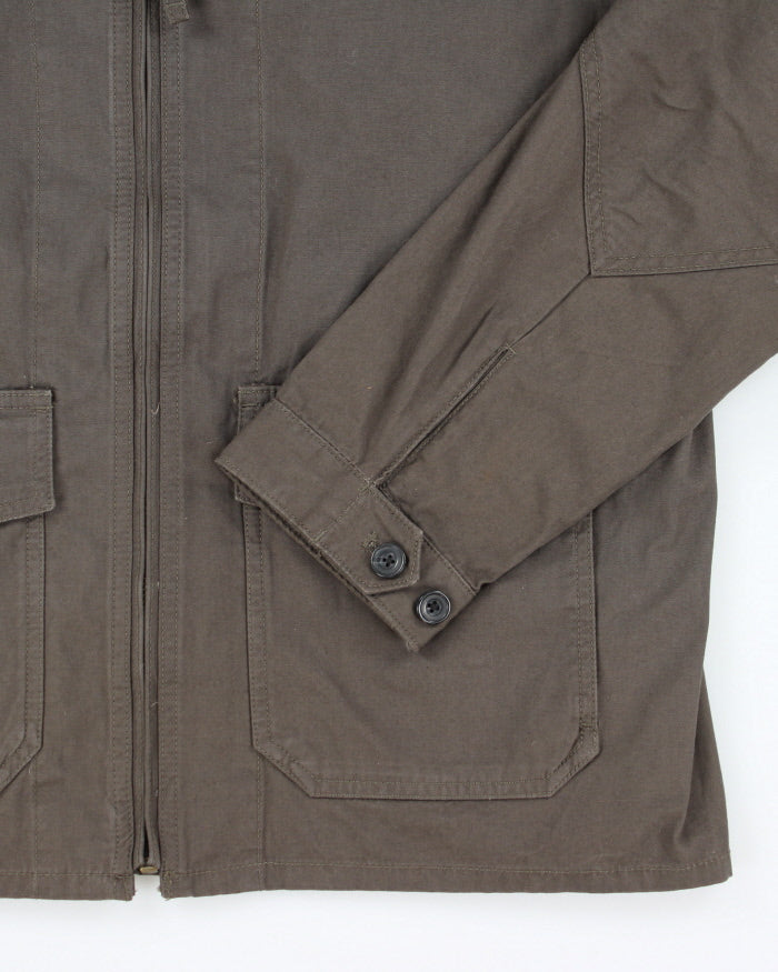 Eddie Bauer Khaki Light-weight Jacket - L