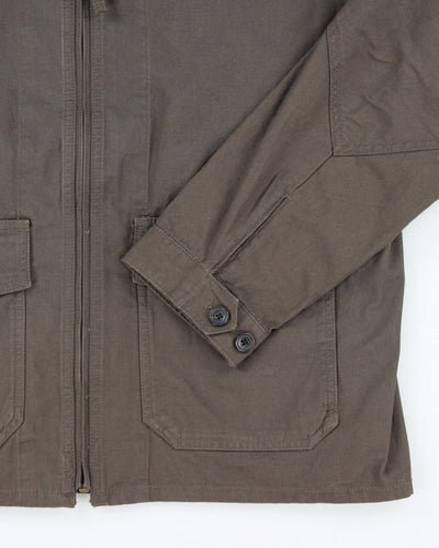 Eddie Bauer Khaki Light-weight Jacket - L