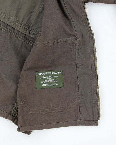 Eddie Bauer Khaki Light-weight Jacket - L