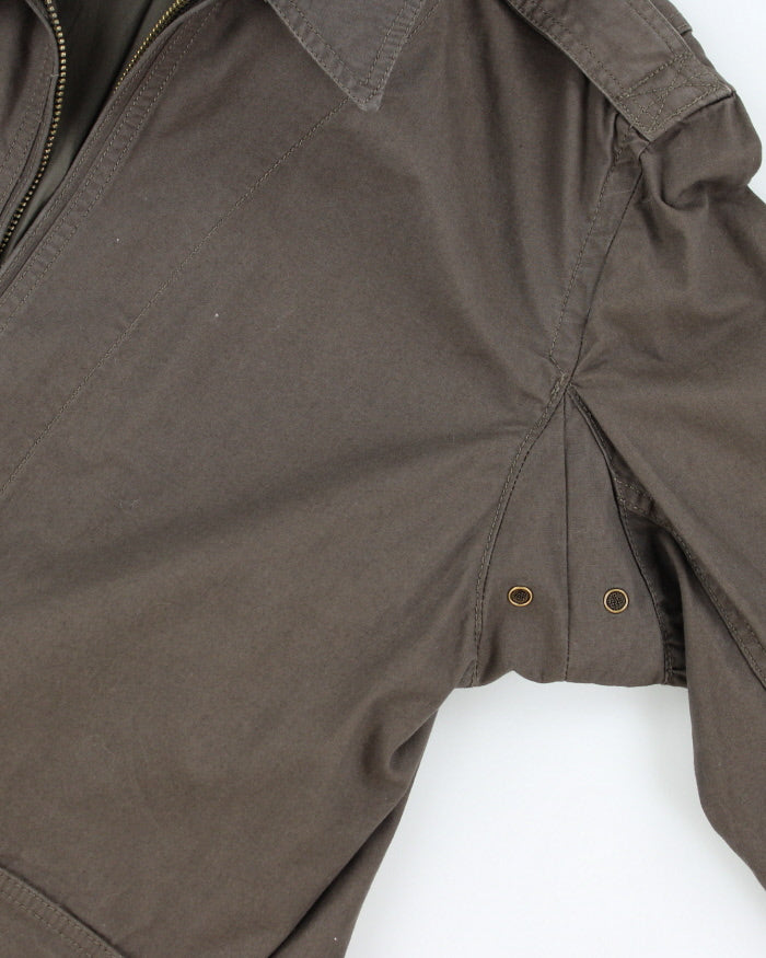 Eddie Bauer Khaki Light-weight Jacket - L