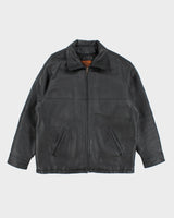 Vintage Canada Sportwear Leather Jacket - L