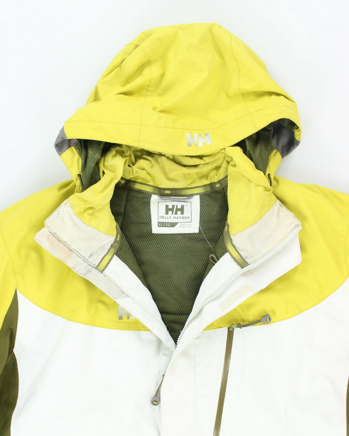 Vintage 2000's Helly Hansen Hooded Multi Pocket Raincoat -XL