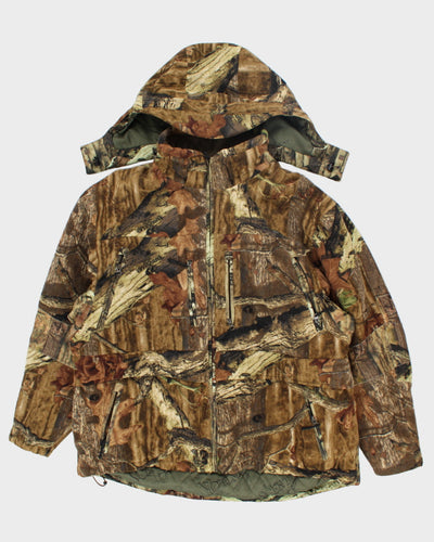 Vintage 2000's Cabelo Heavyweight Lined Multi Pocket Camouflage Jacket - XL