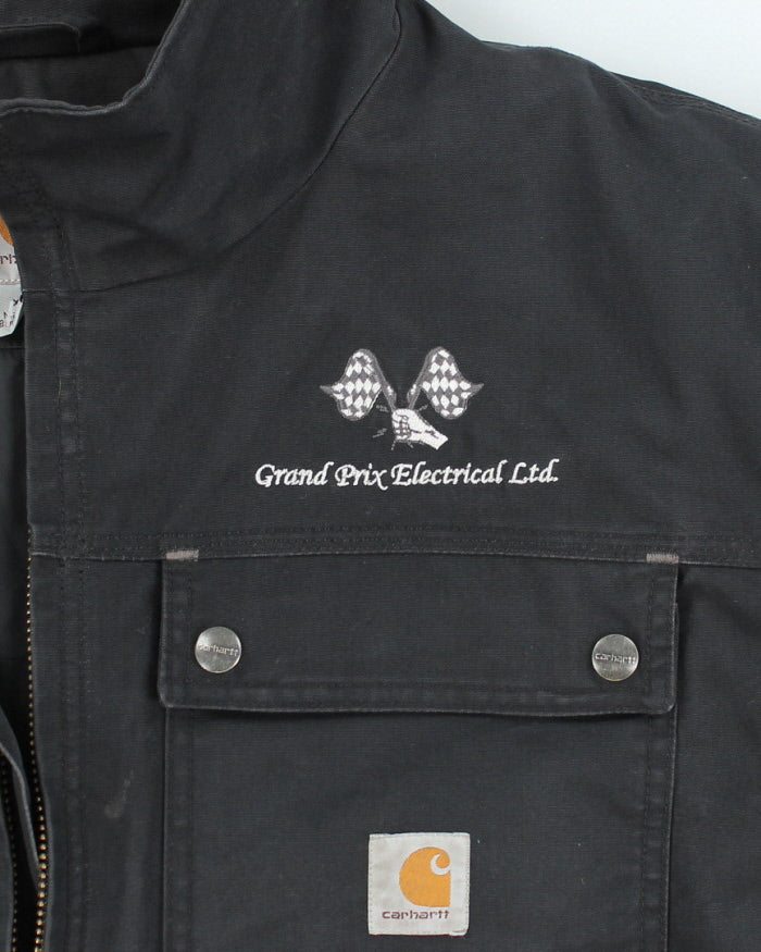 Vintage Carhartt Heavyweight Embroidered Utility Jacket - XL
