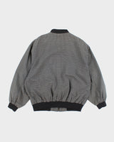Vintage 90's Balenciaga Oversized Patterned Bomber Jacket - XL