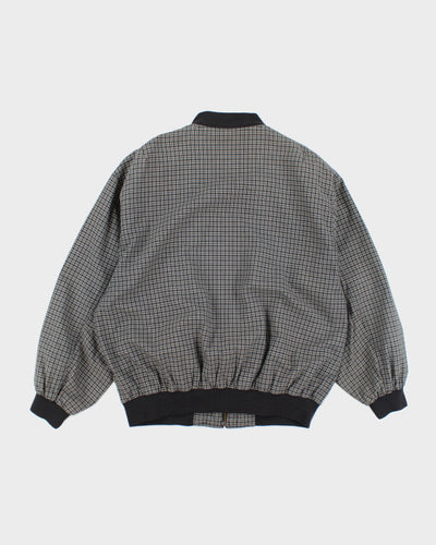 Vintage 90's Balenciaga Oversized Patterned Bomber Jacket - XL