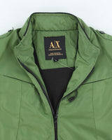 Vintage Y2K Armani Exchange Multi Pocket Zip Up Jacket - L