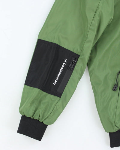 Vintage Y2K Armani Exchange Multi Pocket Zip Up Jacket - L