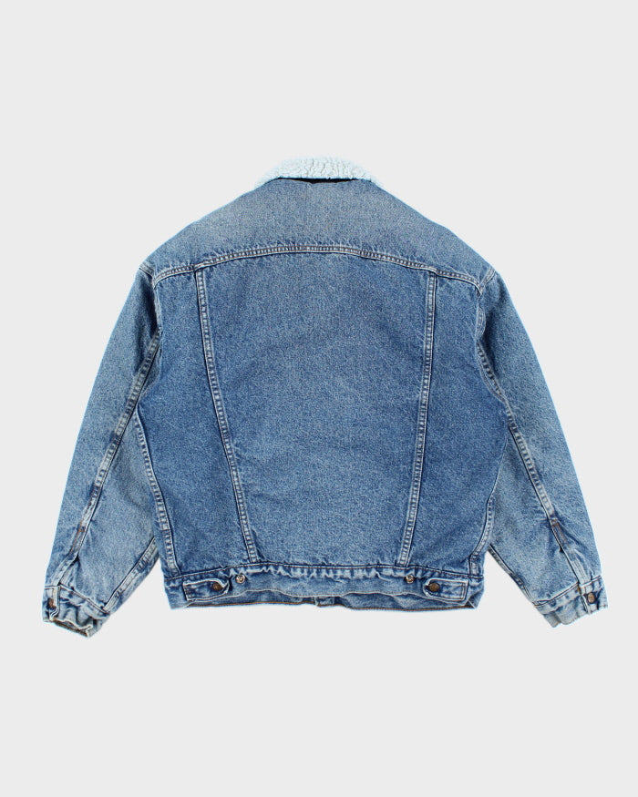 Vintage 90's Levi's Heavyweight Teddy Lined Denim Jacket - M